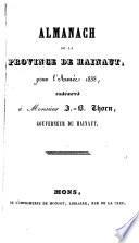 Almanach de la province de Hainaut