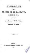 Almanach de la province de Hainaut