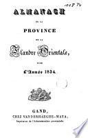 Almanach de la province de la Flandre-Orientale