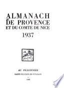 Almanach de provence et du comte de Nice