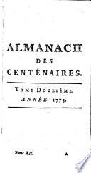 Almanach des centénaires
