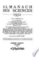 Almanach des sciences