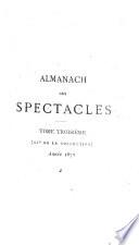 Almanach des spectacles