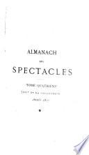 Almanach des spectacles