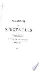 Almanach des spectacles