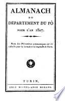 Almanach du Département du Pô