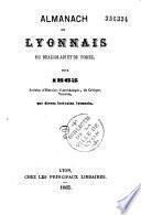Almanach du Lyonnais, du Beaujolais et du Forez