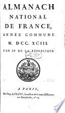 Almanach national de France