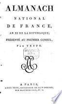 Almanach national de France