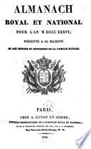 Almanach royal et national