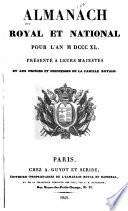 Almanach royal et national