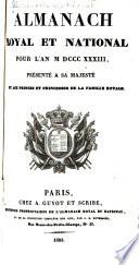 Almanach royal et national