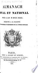 Almanach royal et national