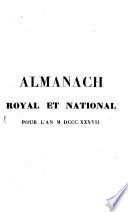 Almanach royal et national