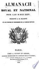 Almanach royal et national
