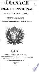 Almanach royal et national