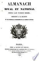 Almanach royal et national