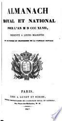 Almanach royal et national