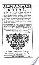 Almanach royal