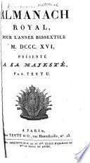Almanach royal