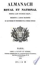 Almanach royal