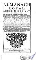 Almanach royal