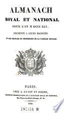 Almanach royal