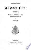 Almanach royal officiel