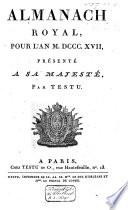 Almanach royal pour les années ....