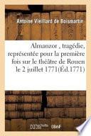 Almanzor, Traga(c)Die Par M. Vieillard de Boismartin