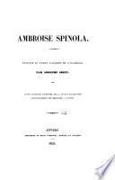 Ambroise Spinola : épisode du temps d'Albert et d'Isabelle