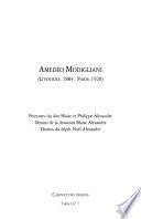 Amedeo Modigliani, Livourne 1884-Paris 1920