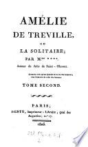 Amélie De Treville, Ou La Solitaire