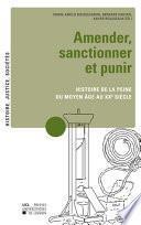 Amender, sanctionner et punir