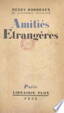 Amitiés étrangères