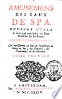 Amusemens des eaux de Spa