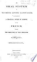An Oral System of Teaching Living Languages