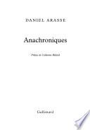 Anachroniques