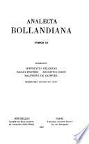 Analecta bollandiana