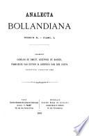 Analecta bollandiana