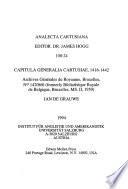 Analecta Cartusiana