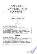 Analele Universitații București