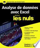 Analyse de données avec Excel pour les Nuls