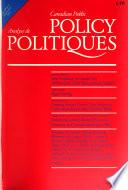 Analyse de Politiques