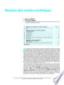 Analyse des Acides Nucleiques