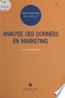 Analyse des données en marketing