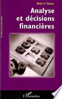 Analyse et décisions financières