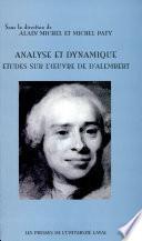Analyse et dynamique