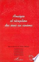 Analyse et réception des sons au cinéma