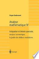 Analyse Mathmatique IV/ Mathematical Analysis IV